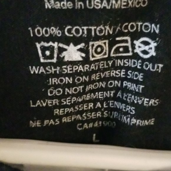 I Got Tiger Blood Adonis DNA Black T Shirt Size Large Charlie Sheen - Picture 3 of 3